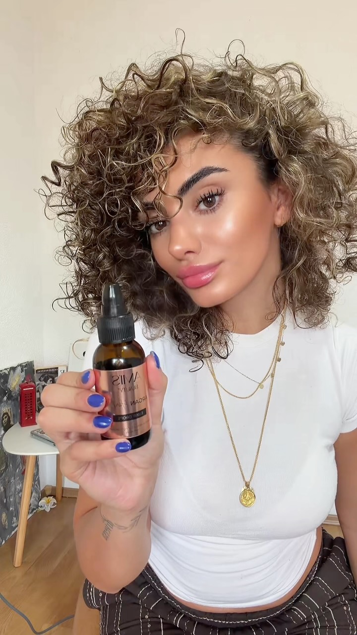 Vaj argani AMIS Beauty për flokë të thatë – Ami's Beauty Kosovo