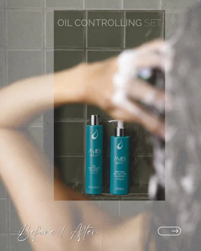 Set AMIS Beauty Oil Controlling, para dhe pas