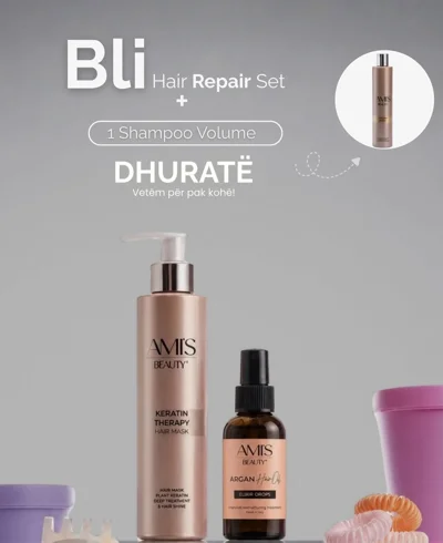 Set AMIS Beauty Hair Repair me shampo volumi