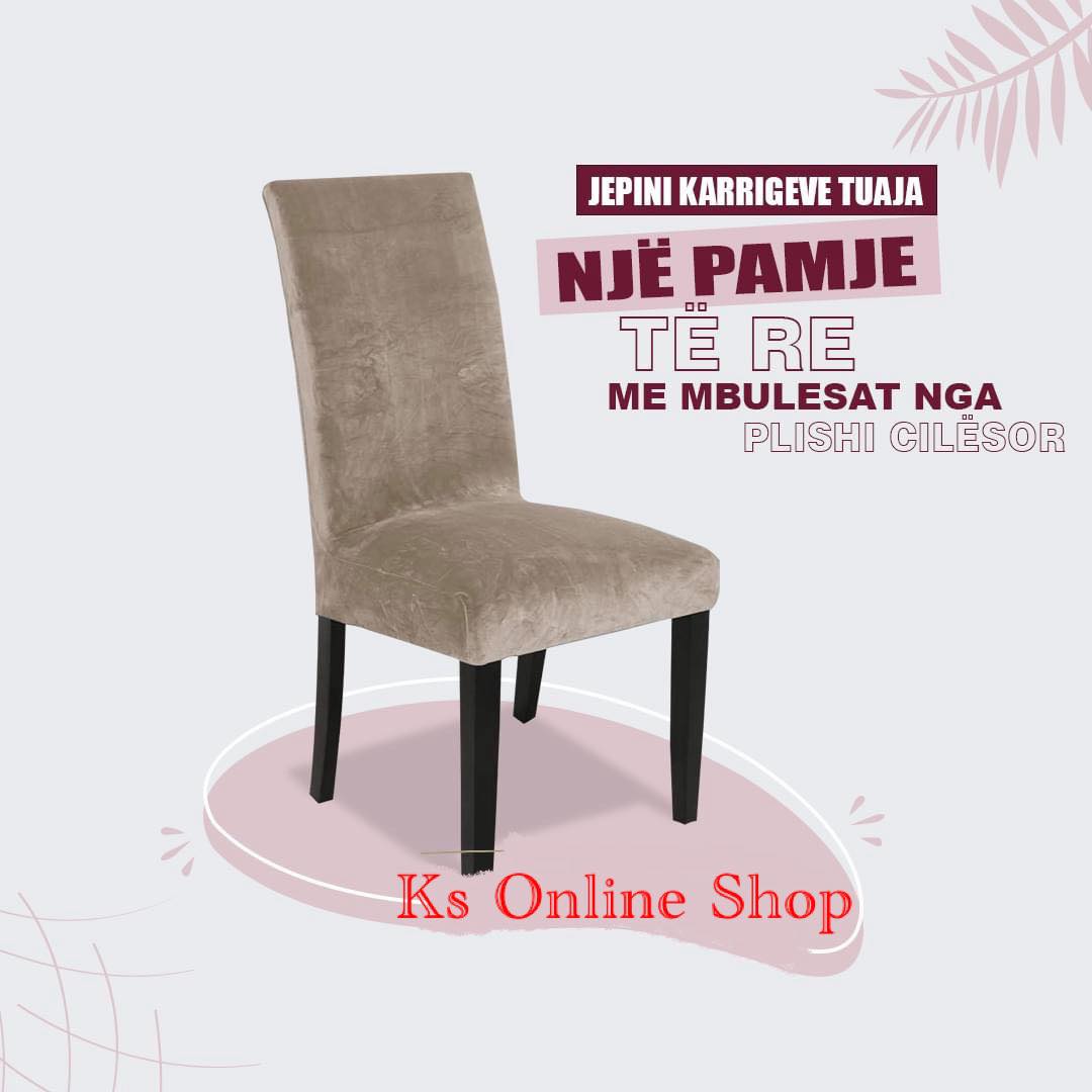Mbulesa elastike pelushi për karrige 6 copë – Ks Online Shop (3)