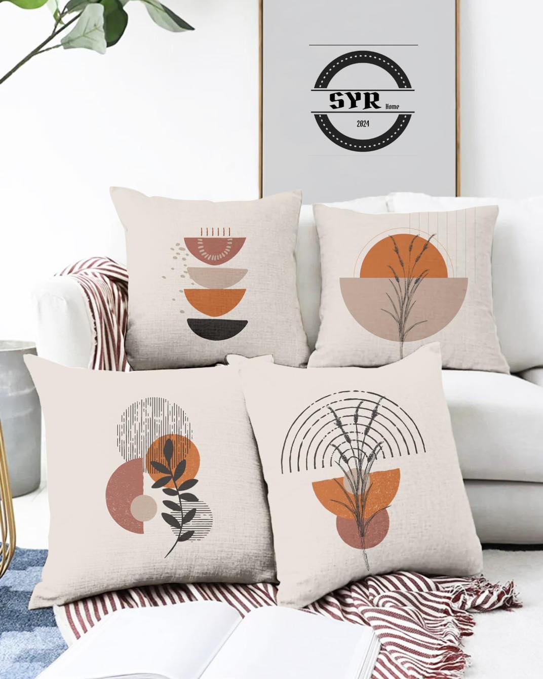 Këllëf jastëku dekorativ prej pëlhure – Ks Online Shop