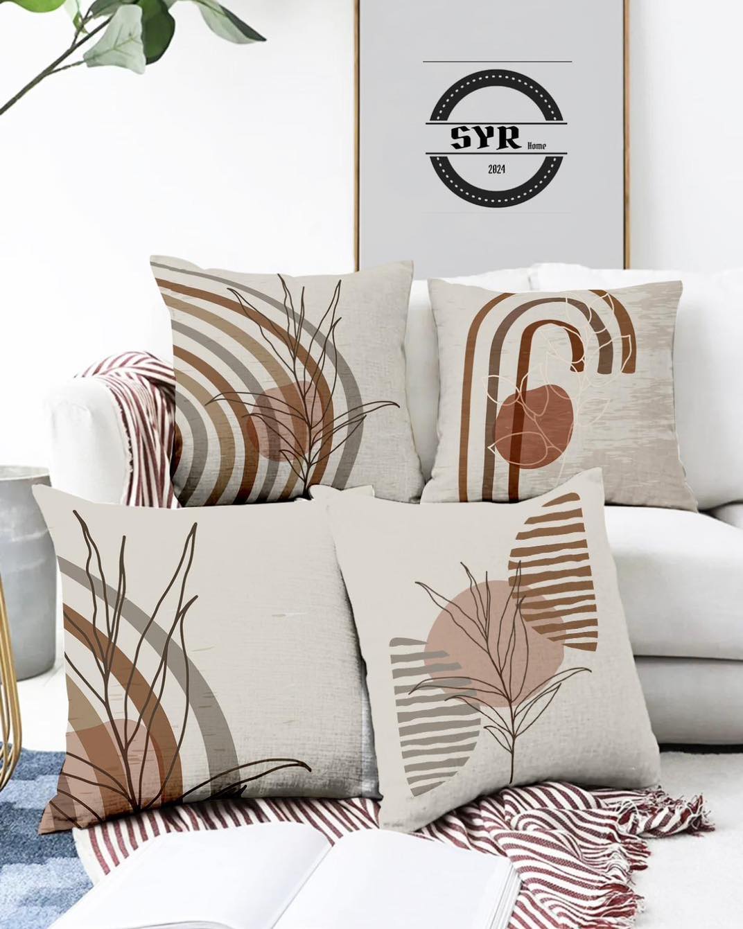 Këllëf jastëku dekorativ prej pëlhure – Ks Online Shop (4)