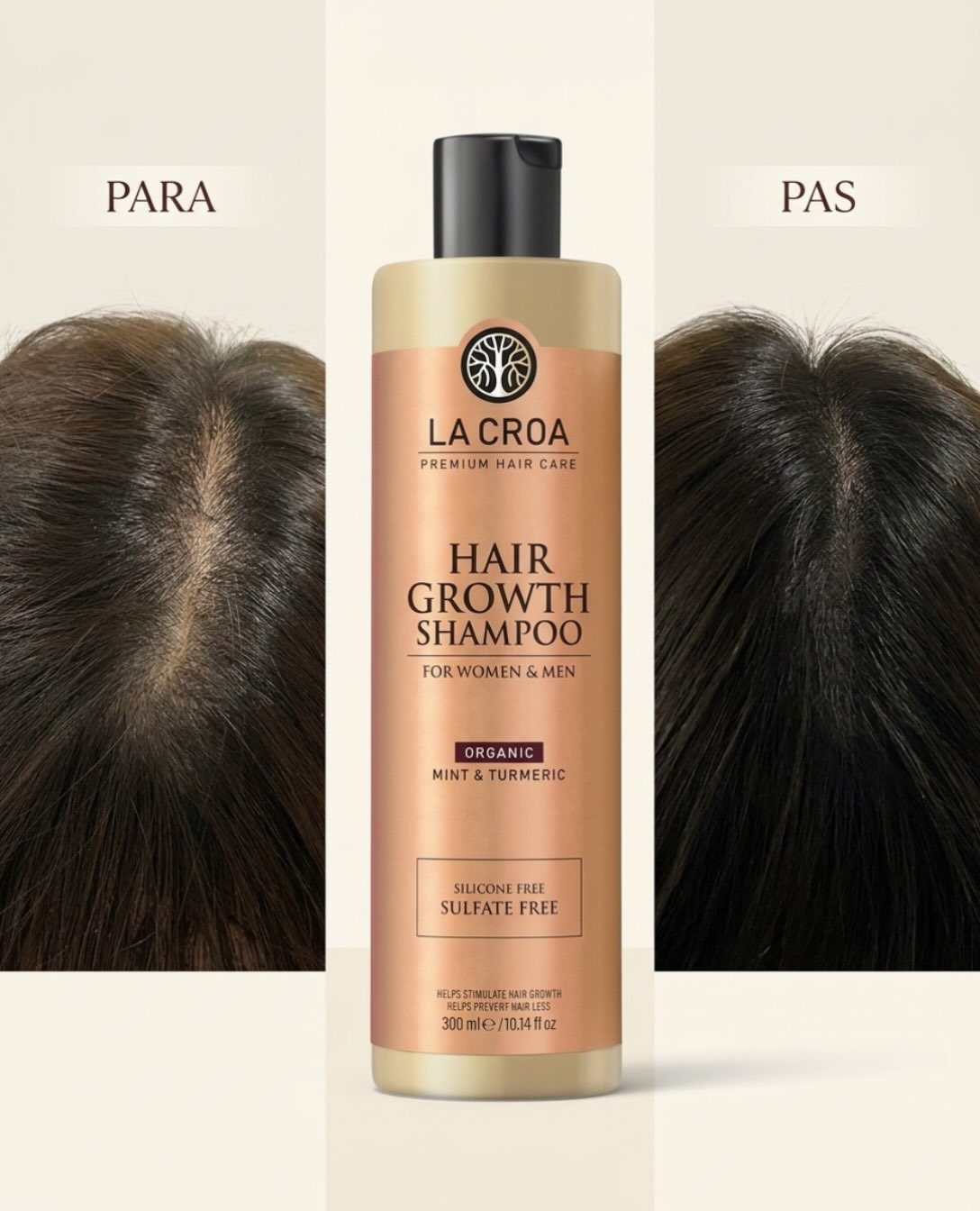 Shampo për rritjen e flokëve La Croa Hair Growth – La Croa - Hair & Skin Care