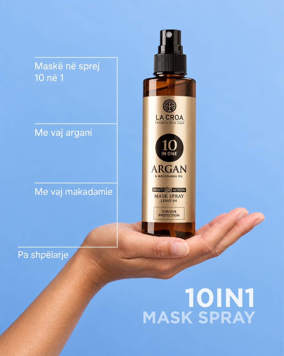 Maskë flokësh në sprej La Croa 10 në 1 – La Croa - Hair & Skin Care