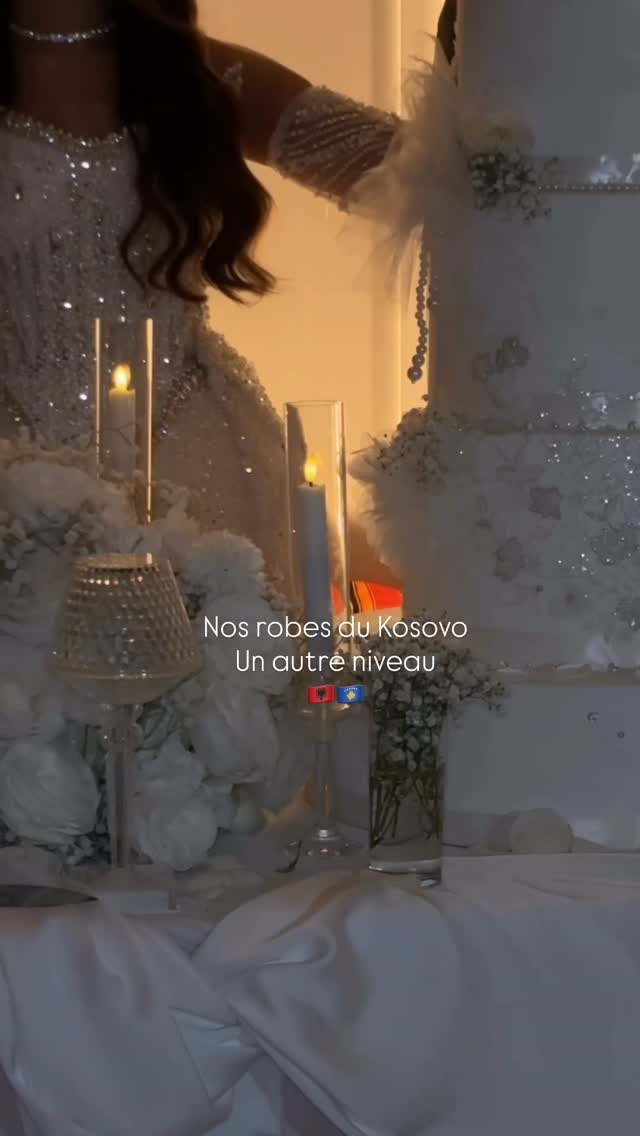 Fustan nusërie me gurë dhe pupla – 𝑳&𝑨 𝑫𝒓𝒆𝒔𝒔 𝑯𝒂𝒖𝒕𝒆 𝑪𝒐𝒖𝒕𝒖𝒓𝒆 𝒇𝒓𝒐𝒎 𝑲𝒐𝒔𝒐𝒗𝒐 🇦🇱🇽🇰