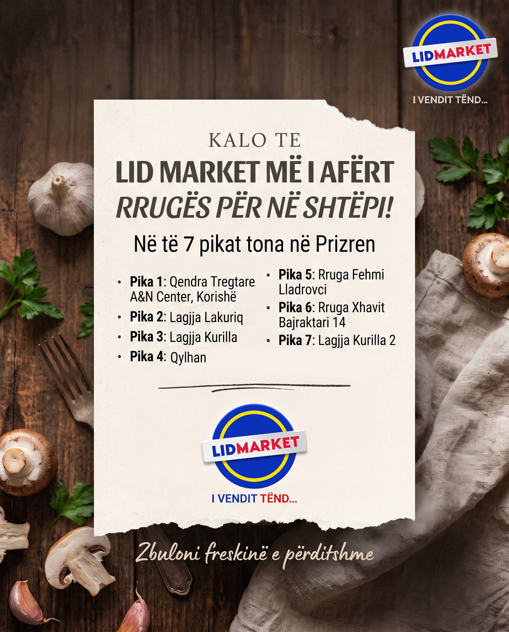 Recetë pastash me kërpudha me 4 përbërës – LID Market (4)