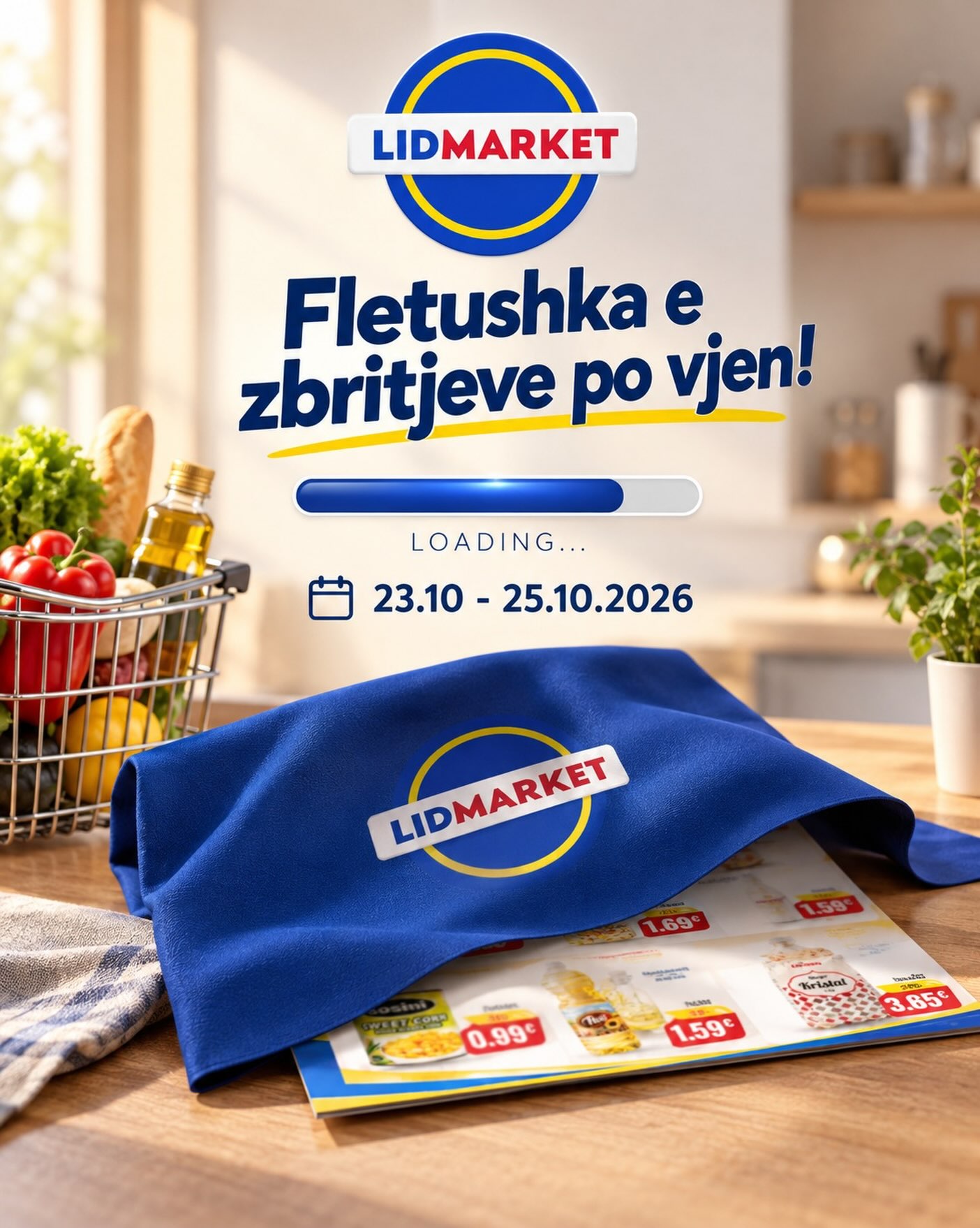 Fletushka e zbritjeve në supermarket – LID Market