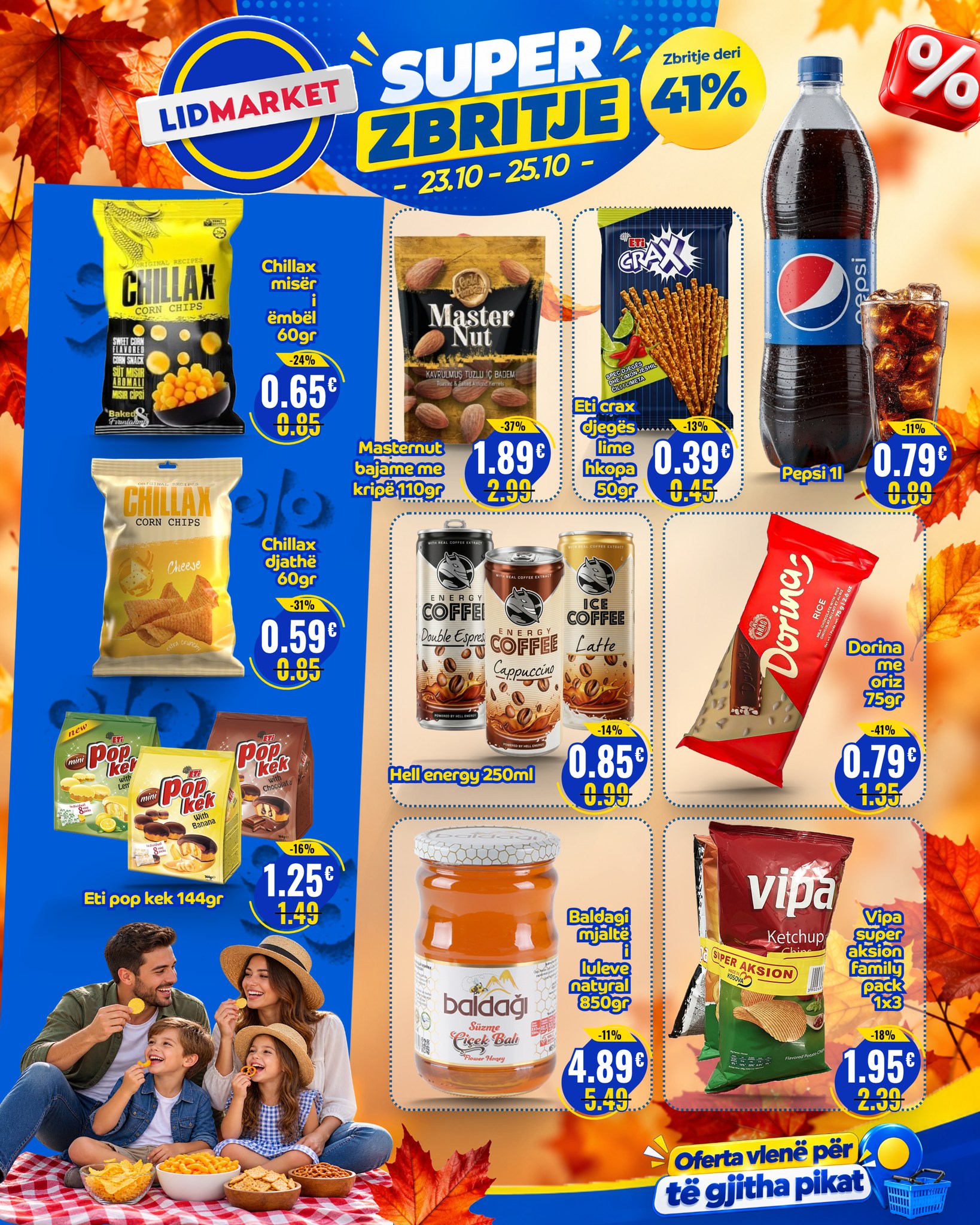 Oferta për makarona, kërpudha dhe ushqime – LID Market (3)