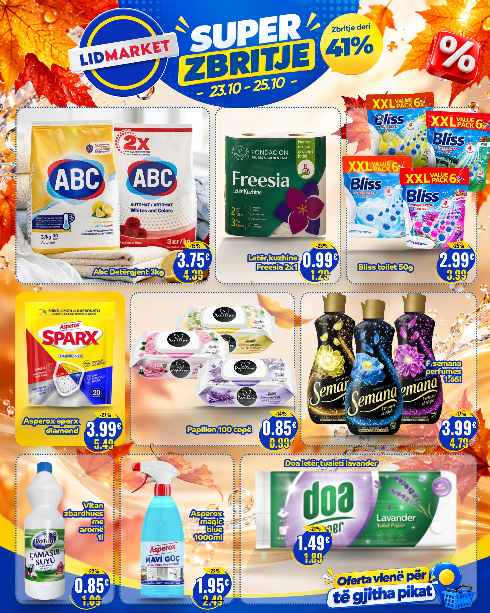 Oferta për makarona, kërpudha dhe ushqime – LID Market (4)