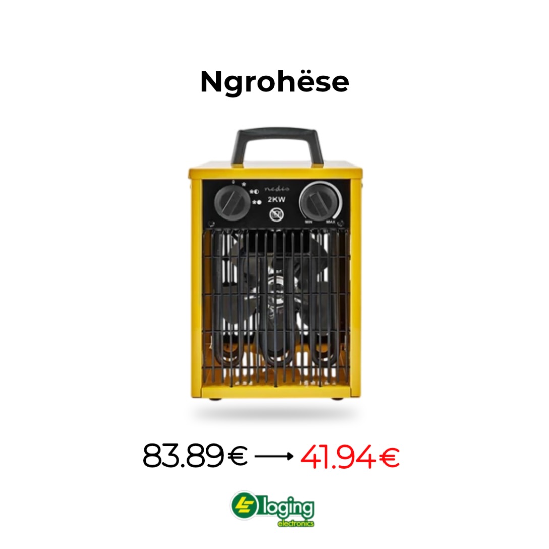 Ngrohëse industriale me konstruksion metalik të fortë dhe – Loging Electronics Kosova
