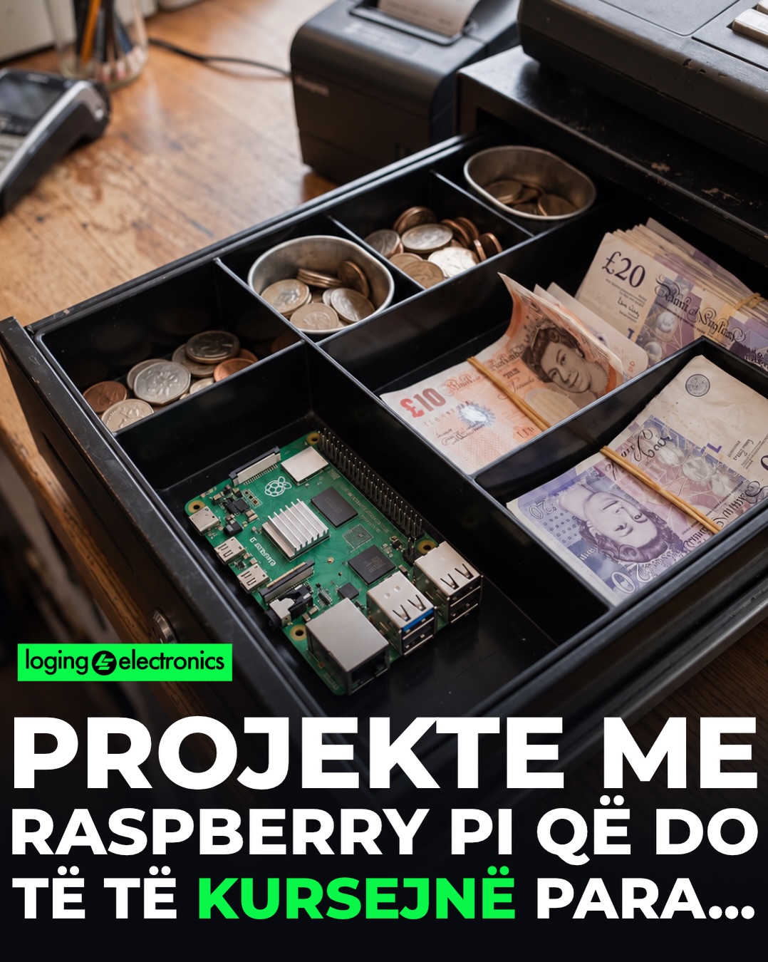 Paketa Raspberry Pi për projekte – Loging Electronics Kosova
