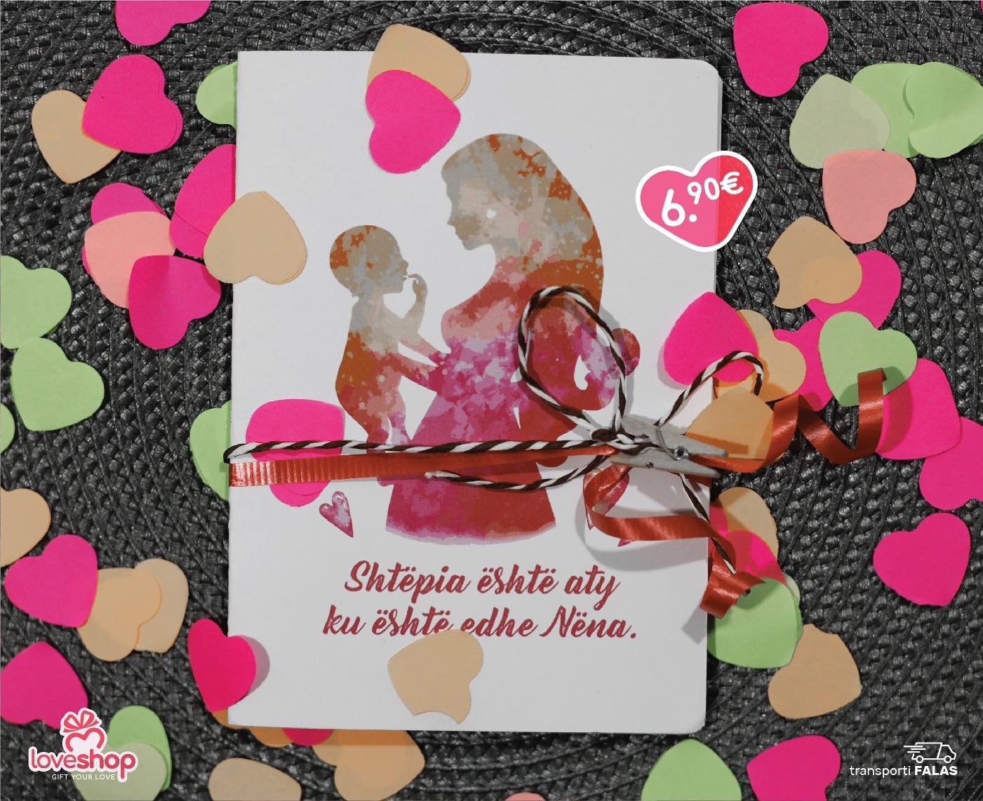 Kartolinë urimi për Ditën e Nënës – LoveShop Online Store