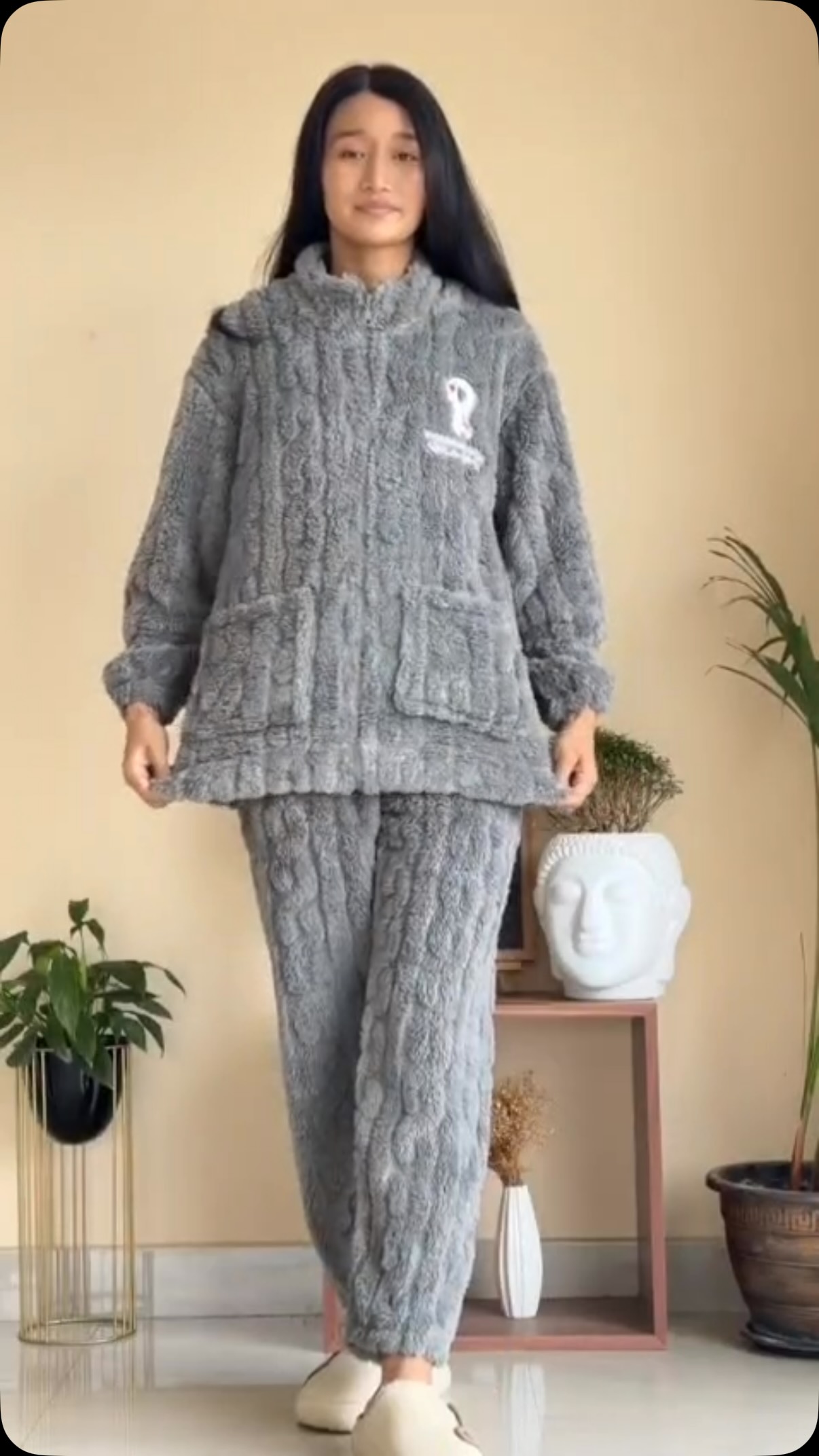 Pizhame pellushi 2 pjesë për dimër – Luxury Shop Kosova