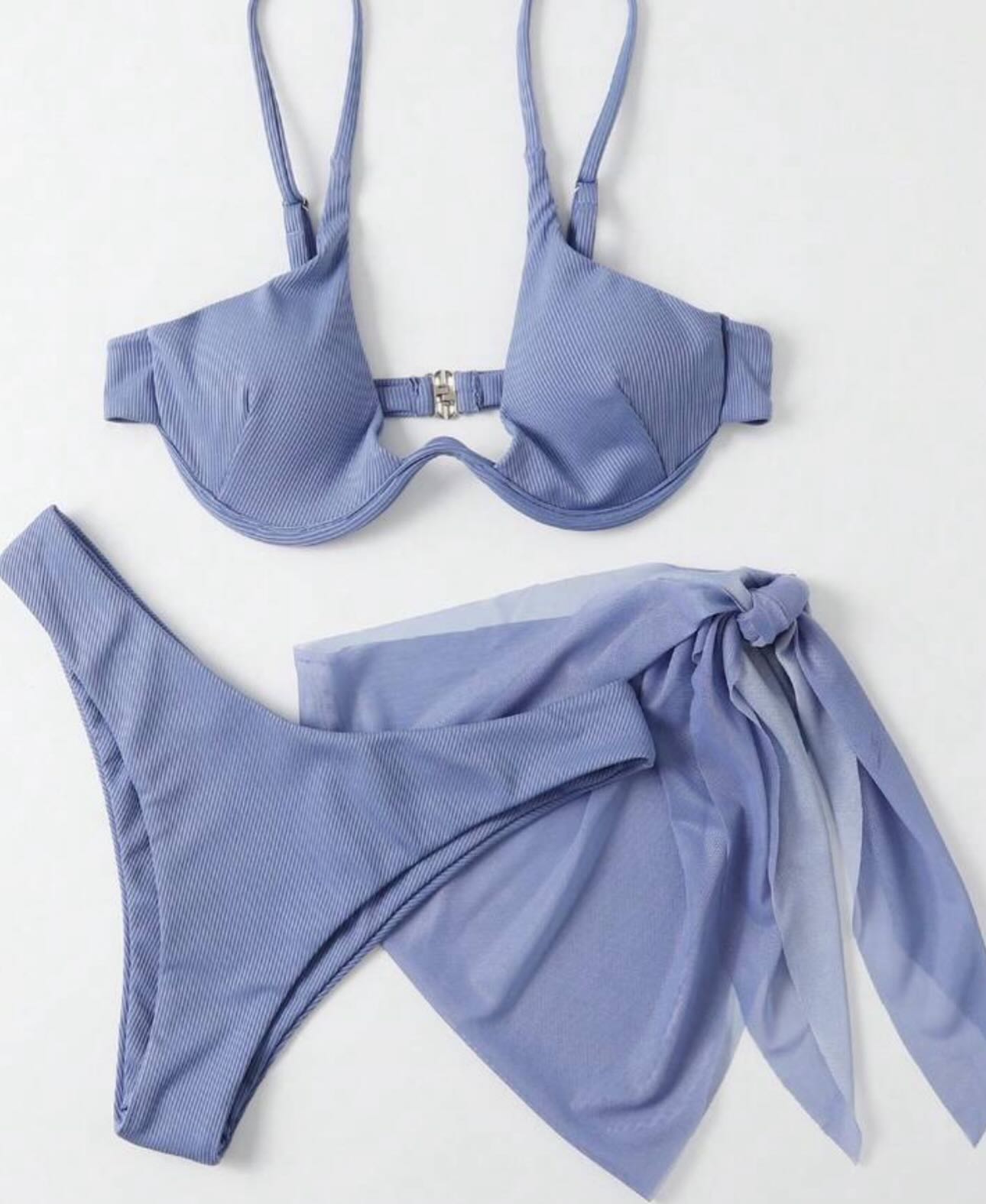 Bikini kafe me pareo plazhi – M’store -online (4)