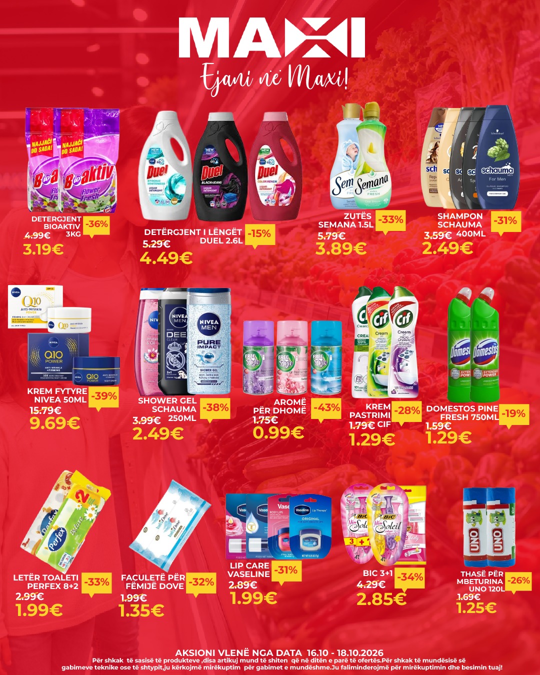 Oferta vikendi për fruta, perime dhe bulmet – Maxi Supermarket (3)