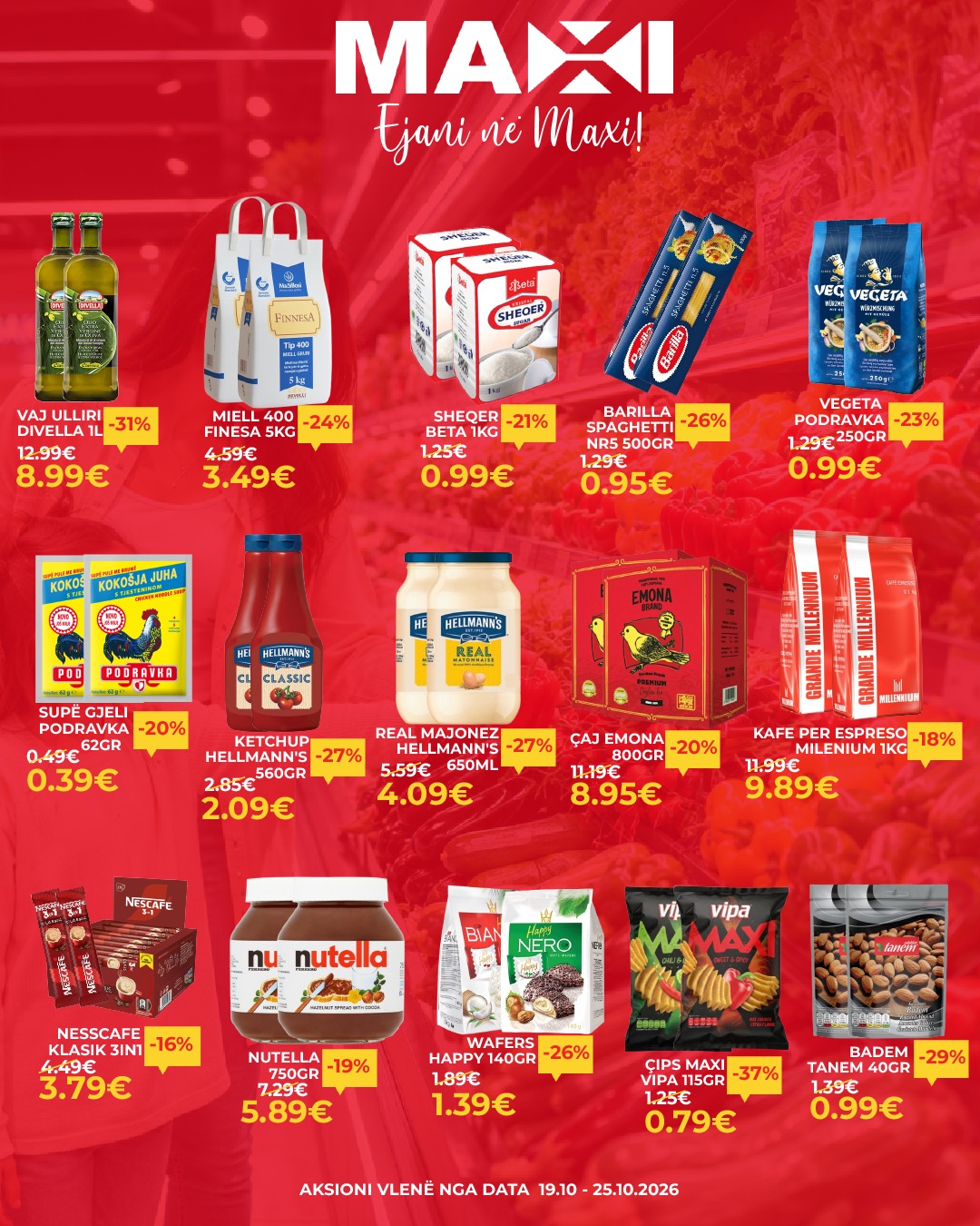 Fletushkë me oferta ushqimore javore – Maxi Supermarket (2)