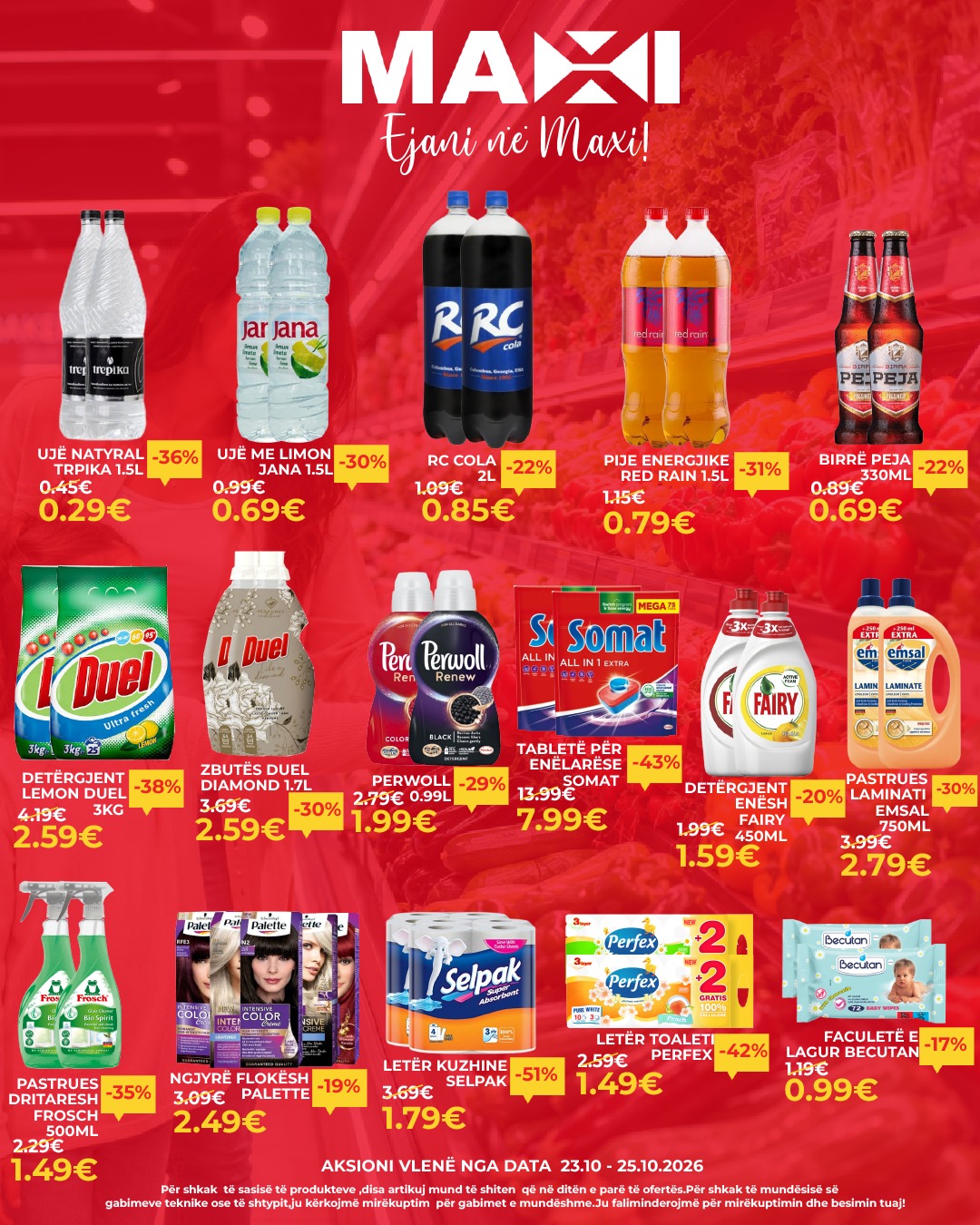 Fletushkë me oferta ushqimore të vikendit – Maxi Supermarket (3)