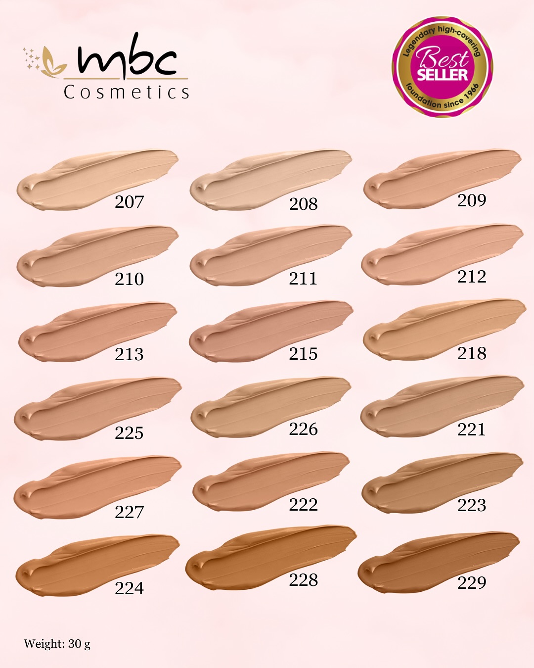 Fondatinë Dermacol Make-up Cover me mbulim të lartë – MBC Cosmetics (3)