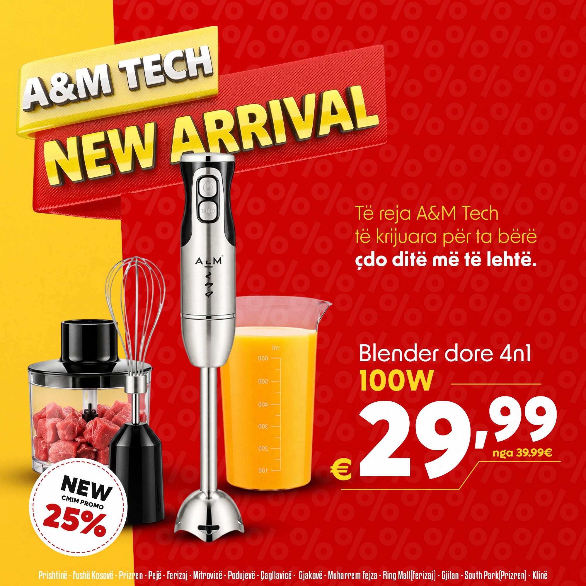 Blender dore A&M Tech 4 në 1 100W – A&M MEGA STORE (4)