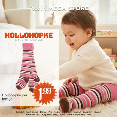 Hellanke dhe hollohopke për fëmijë Lupilu