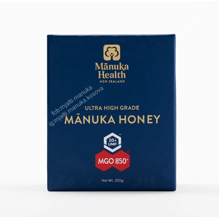 Mjaltë Manuka Health MGO 850 UMF 20+ 250 g – mjalti manuka kosovë