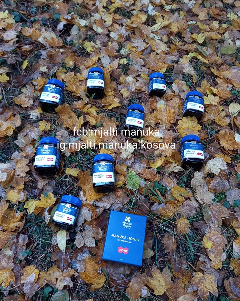 Kavanoza mjalti Manuka Health me kuti – mjalti manuka kosovë
