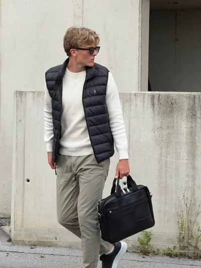 Jelek i mbushur Polo Ralph Lauren i zi