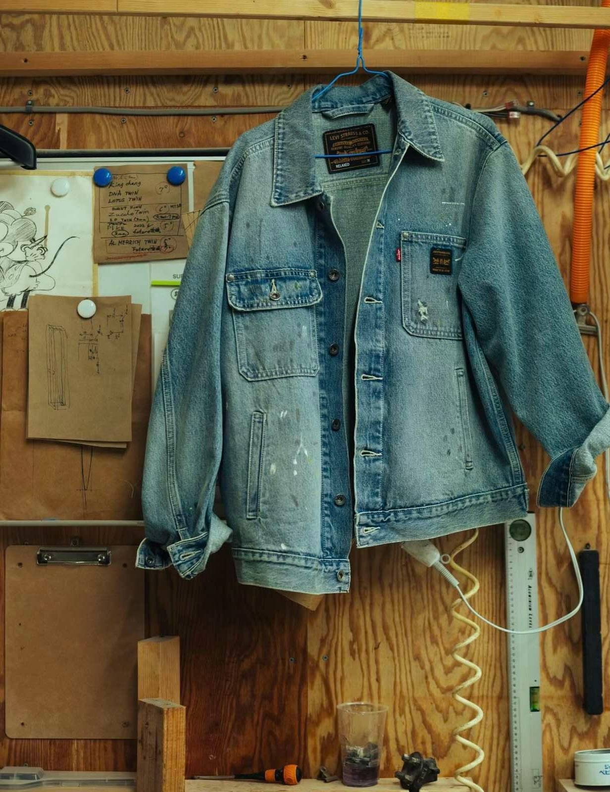 Xhaketë xhins Levi's e çelur – MMfashion_official