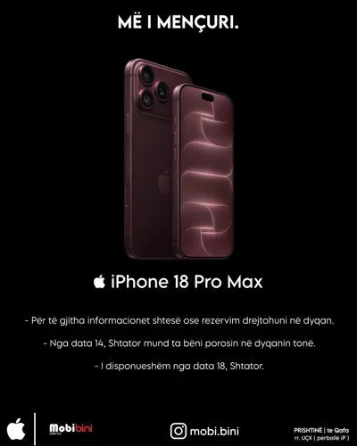 iPhone 18 Pro Max