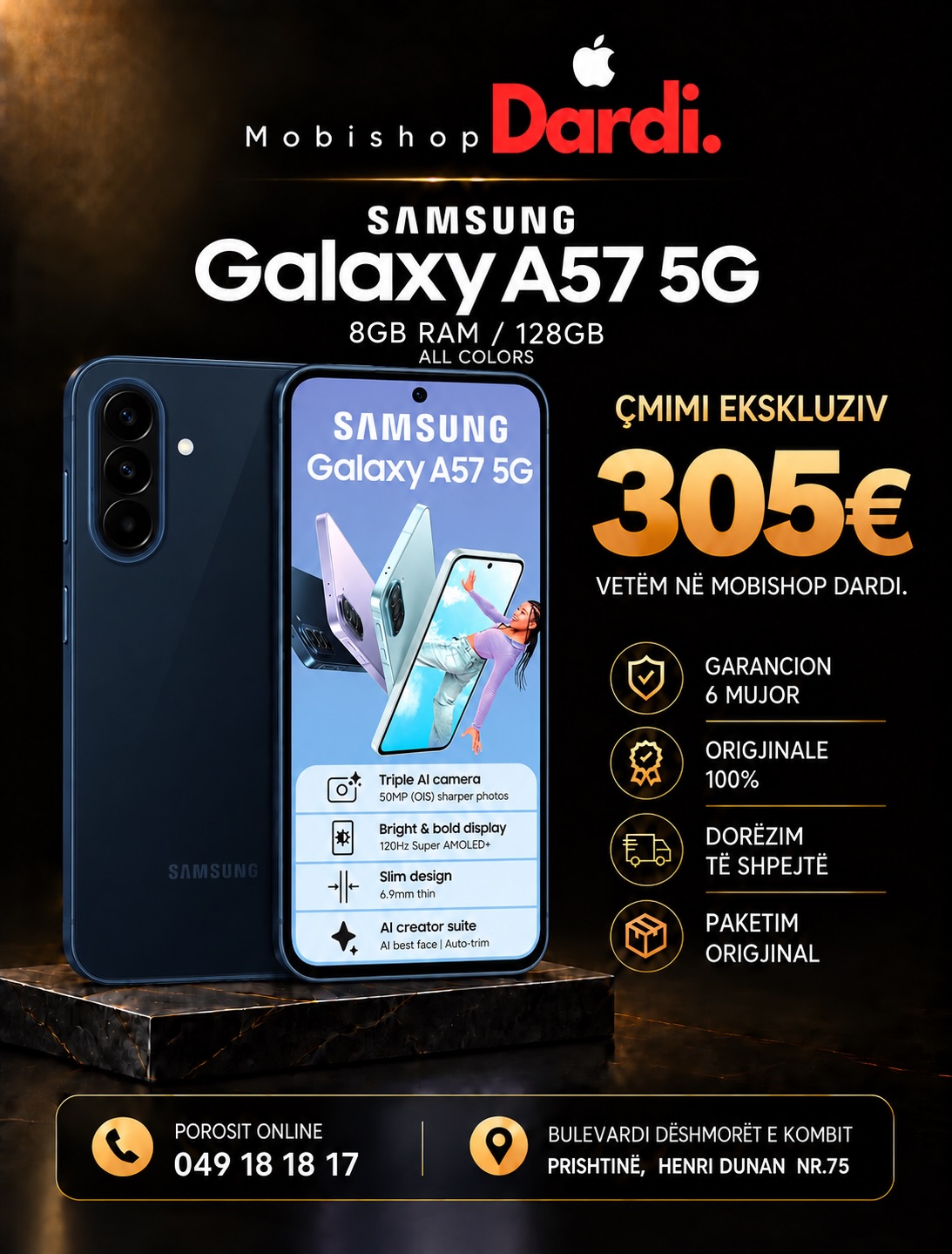 Samsung Galaxy A18, A27, A37 dhe A57 5G – MOBISHOP DARDI Prishtinë🥇