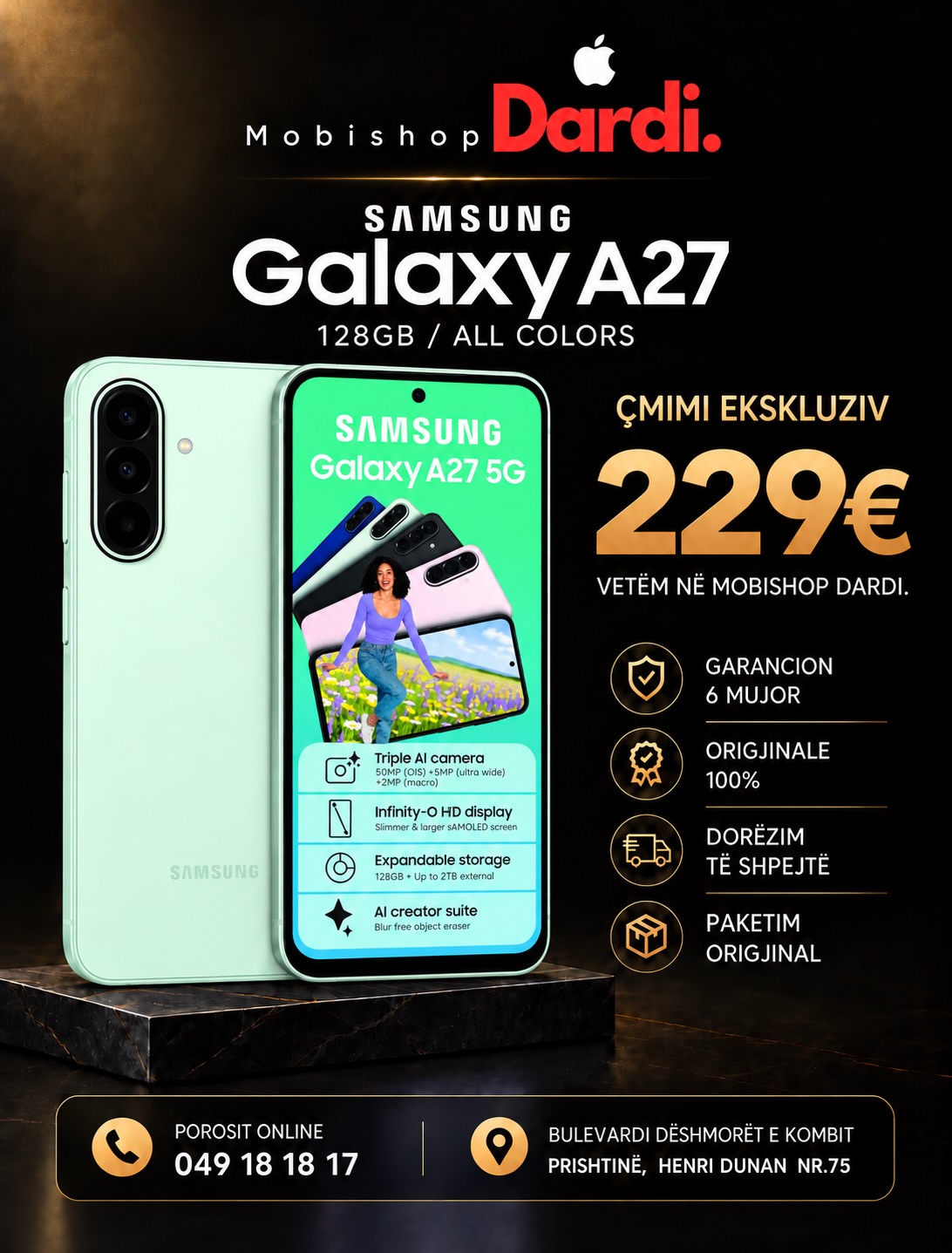 Samsung Galaxy A18, A27, A37 dhe A57 5G – MOBISHOP DARDI Prishtinë🥇 (3)