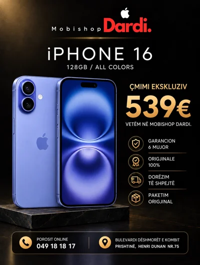 Telefon iPhone 16