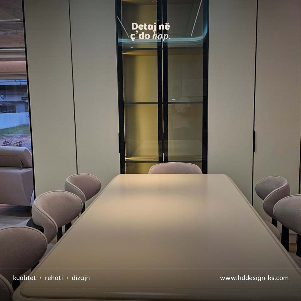 Kuzhinë me ishull mermeri dhe dru – H&D DESIGN. (4)