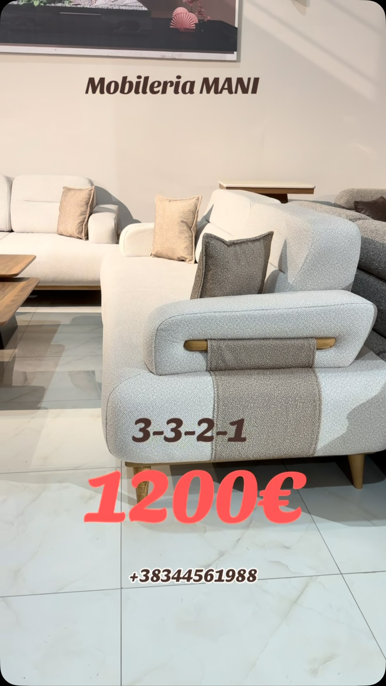 Set divanesh 3-3-2-1 gri e bardhë – Fabrika_Mobileve_Mani