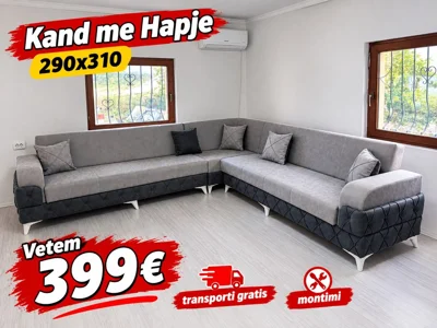 Kënd ulës me hapje gri 290x310
