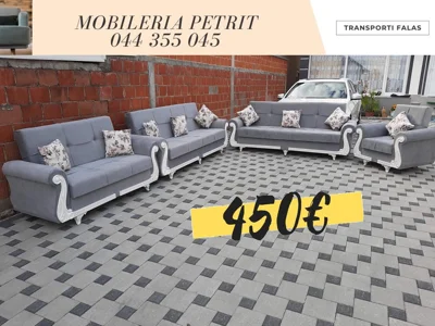 Set kauçësh gri 3-3-2-1