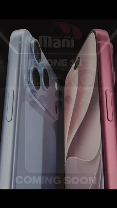 iPhone 18 Pro në blu dhe vishnje