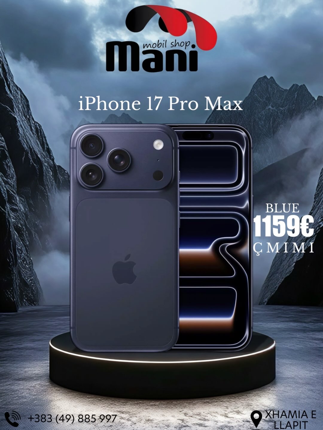iPhone 17 Pro Max portokalli – Mobile Shop MANI (2)
