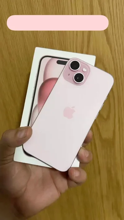 iPhone rozë i ri në kuti