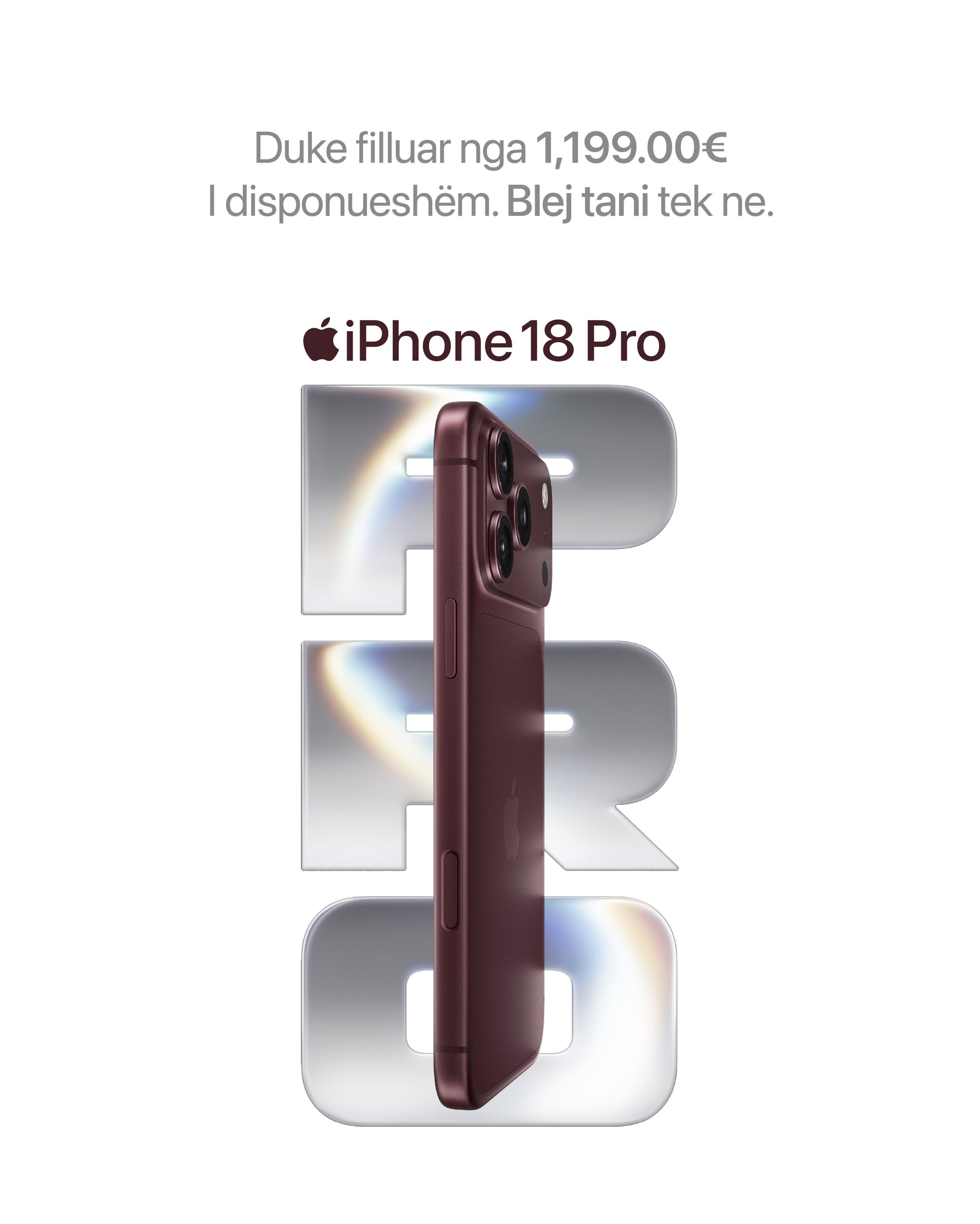 Telefon iPhone 18 Pro – mobilshoparigjakove