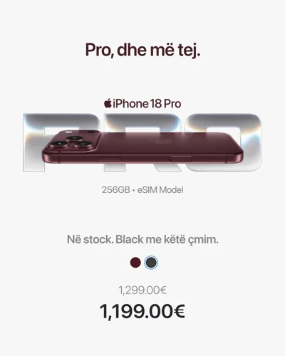 Telefon iPhone 18 Pro 256GB eSIM