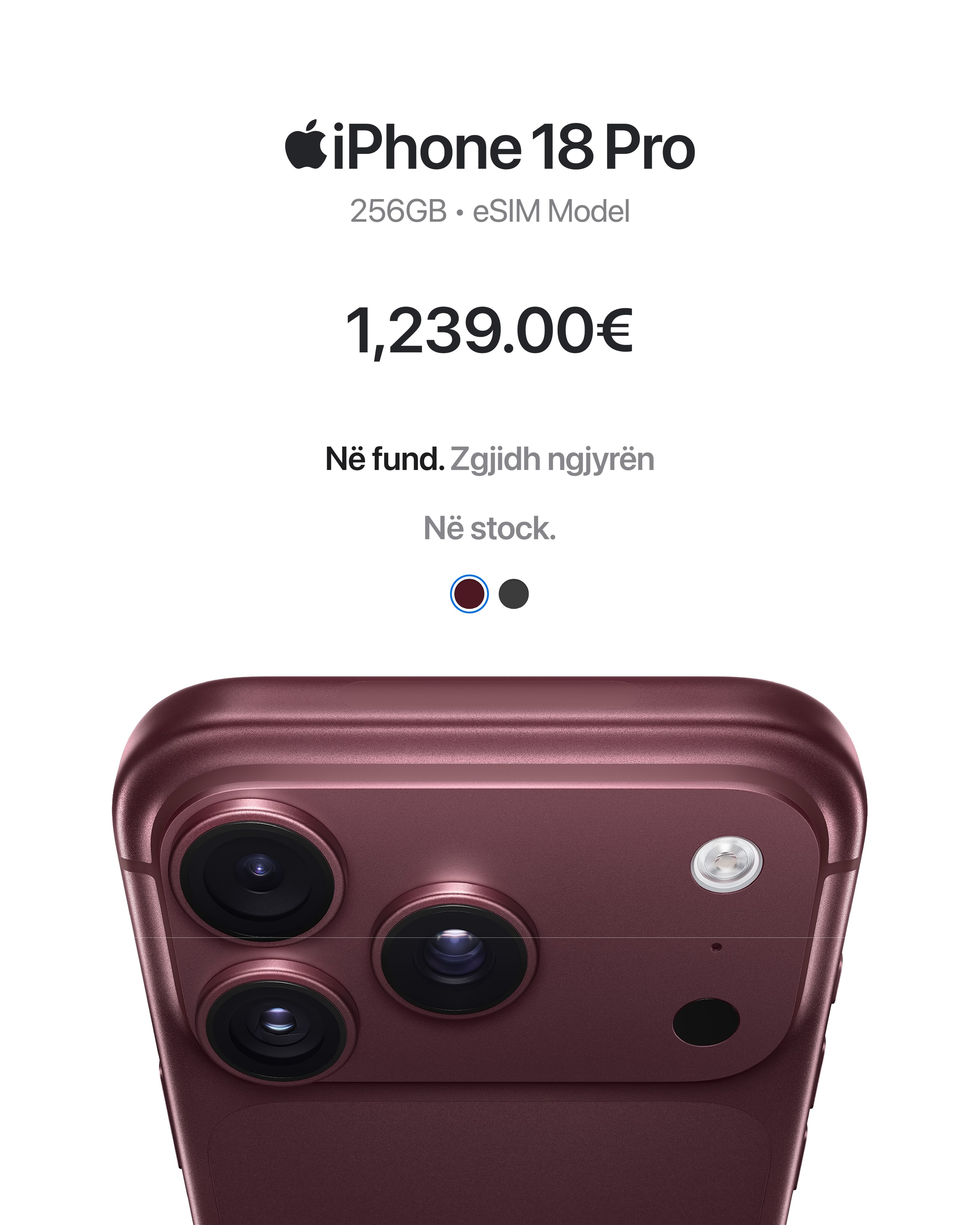 Telefon iPhone 18 Pro 256GB eSIM – mobilshoparigjakove (2)