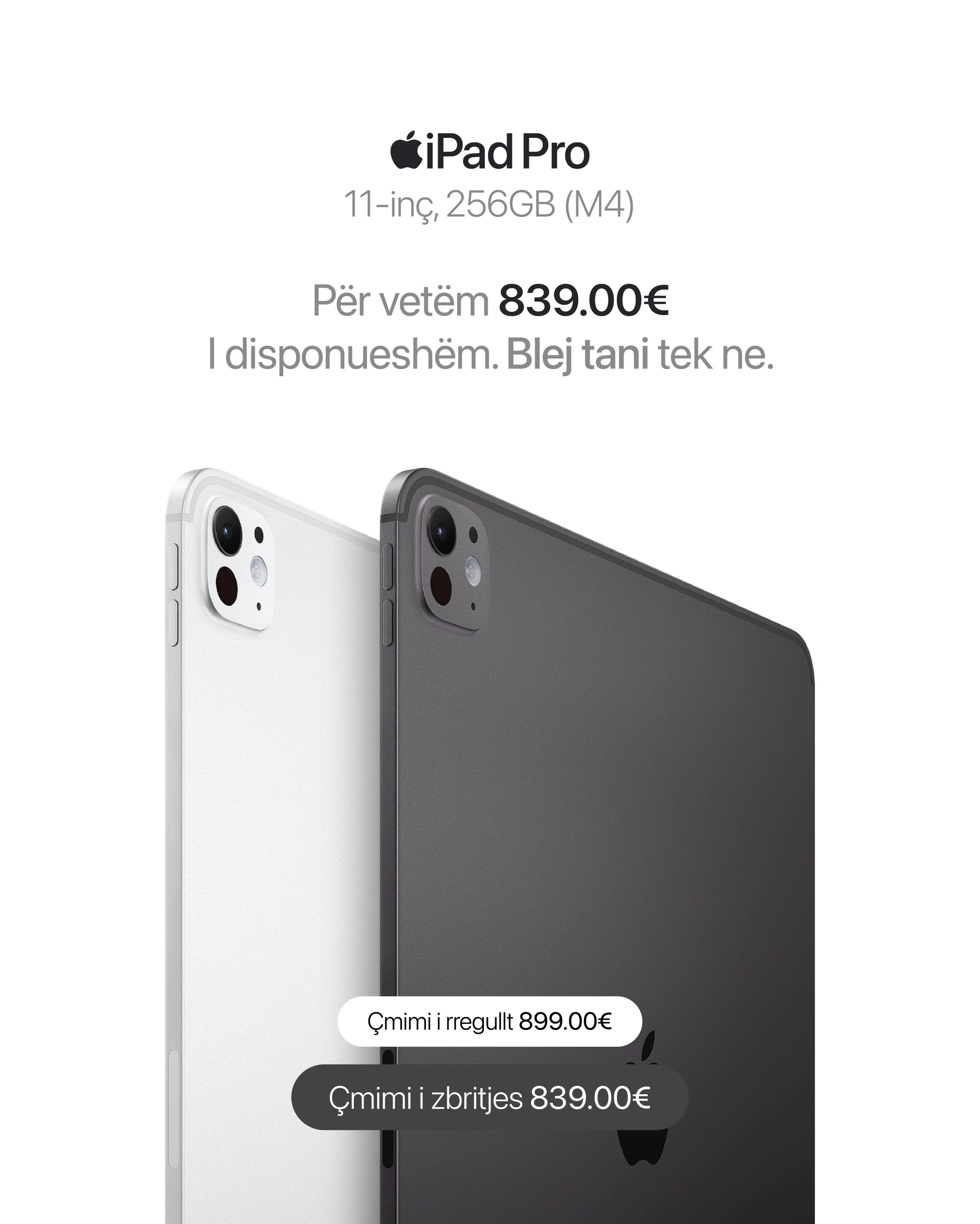 Tablet iPad Pro 11 inç M4 256GB – mobilshoparigjakove
