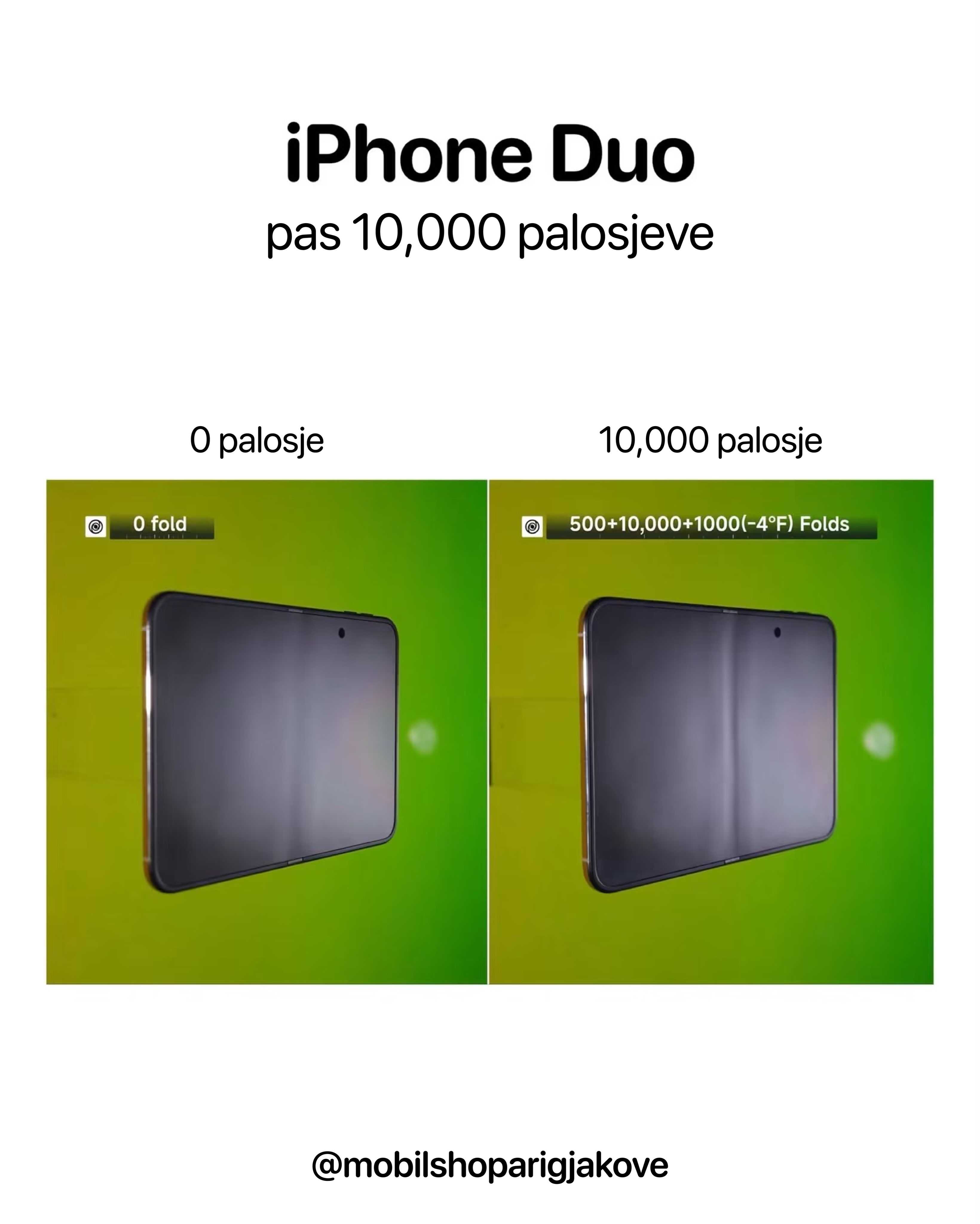 Telefon i palosshëm iPhone Duo – mobilshoparigjakove