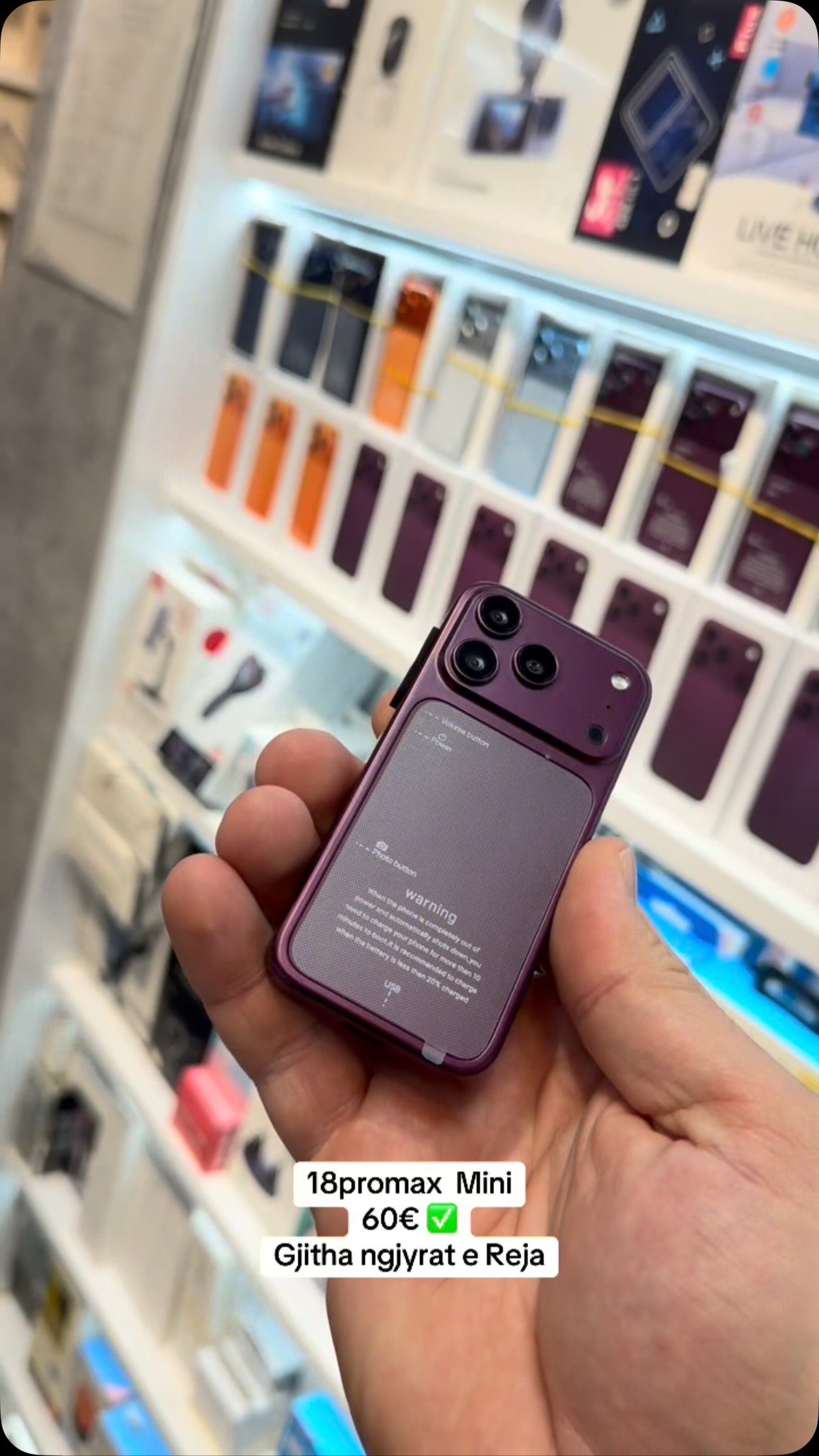 Telefon mini 18 Pro Max Android – ZIPO Mobil Shop & Smart Elektronics