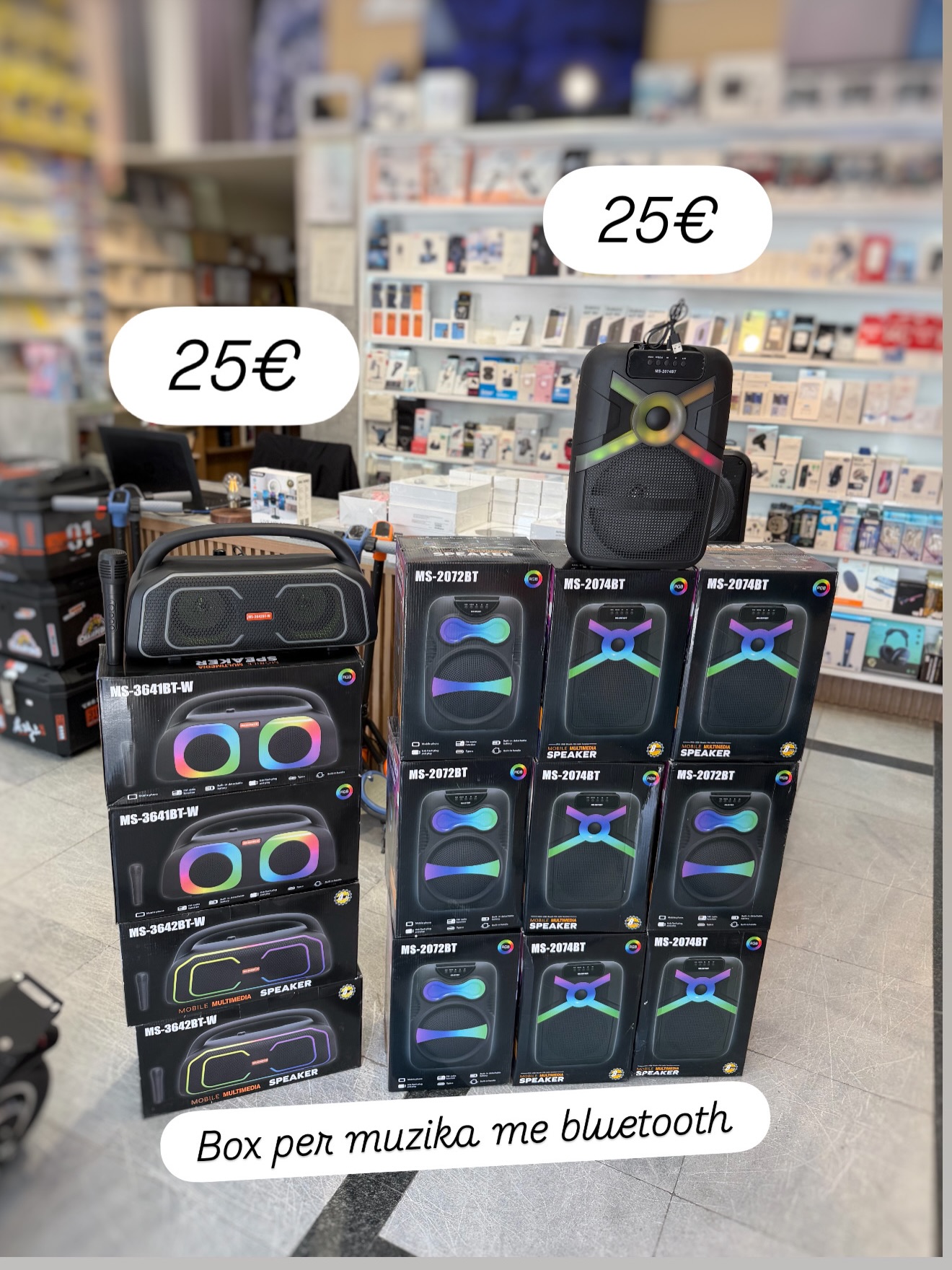 Altoparlant Bluetooth me drita RGB – ZIPO  Mobil Shop & Smart Elektronics