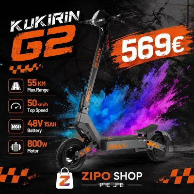 Trotinet elektrik Kukirin G2 800W model 2026