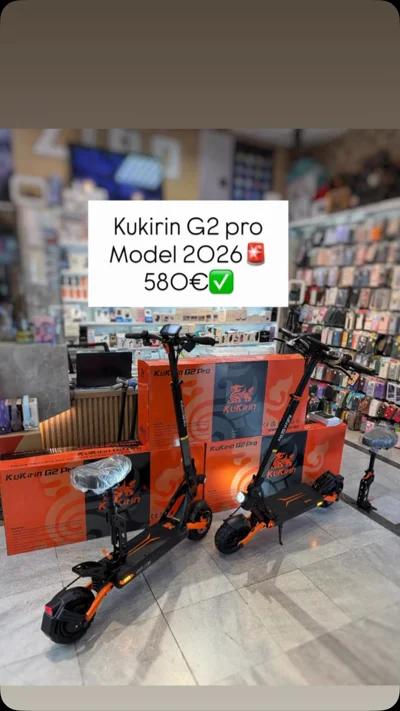 Trotinet elektrik Kukirin G2 Pro model 2026