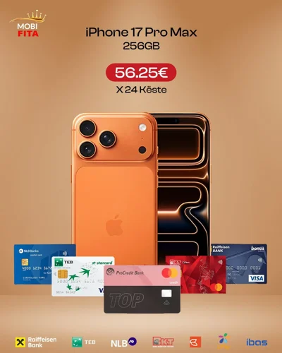iPhone 17 Pro Max 256GB portokalli