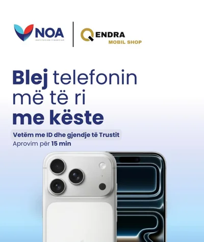 iPhone 17 Pro i bardhë me pagesë me këste